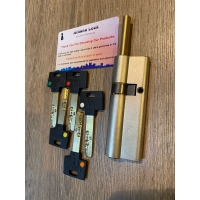 Цилиндровый механизм со стержнем Athena Lock 80(50/30) Ключ/Шток