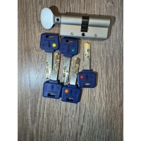 Цилиндровый механизм с защитой от перелома Athena Lock 80(40/40) Ключ/Вертушка