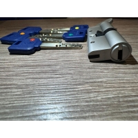 Цилиндровый механизм с защитой от перелома Athena Lock 70(35/35) Ключ/Вертушка