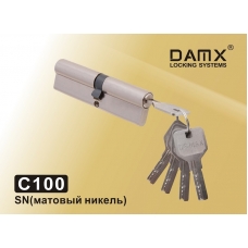Цилиндровый механизм DAMX Перфо Ключ+Ключ C100