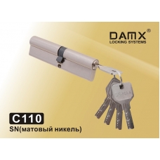 Цилиндровый механизм DAMX Перфо Ключ+Ключ C110