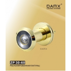 Дверной глазок DAMX ZP-30-60 для дверей толщиной 30-60 мм