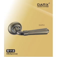 Ручка DAMX-R на круглой накладке R118