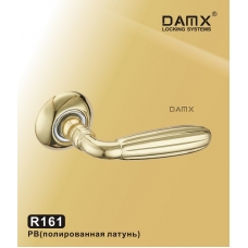 Ручка DAMX-R на круглой накладке R161