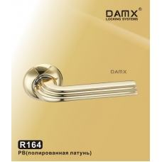 Ручка DAMX-R на круглой накладке R164