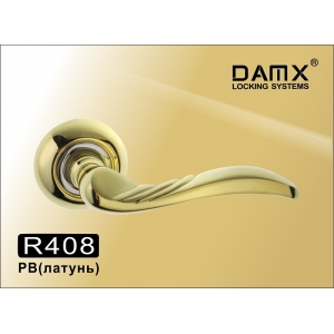 Ручка DAMX-R на круглой накладке R408
