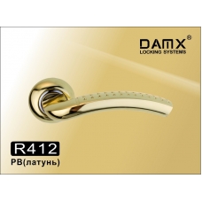 Ручка DAMX-R на круглой накладке R412