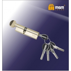 Цилиндровый механизм MSM Locks Перфорированный Ключ+Вертушка CW40/60