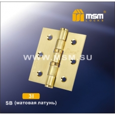 Петли стальные универсальные MSM Locks 3I