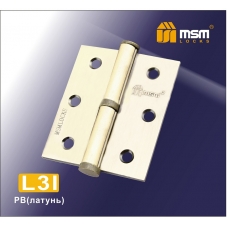 Петли стальные съемные MSM Locks L3I Левая 