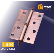 Петли стальные съемные MSM Locks L4IK Левая 