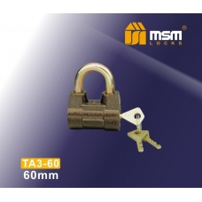 Замок навесной MSM Locks TA3-60