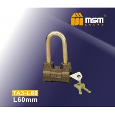 Замок навесной MSM Locks TA3-L60