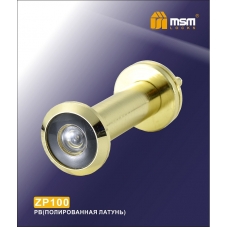 Дверной глазок MSM ZP-60-100 для дверей толщиной 60-100 мм