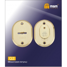 Накладка под сувальдный ключ MSM Locks Q2
