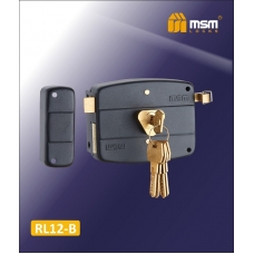 Замок накладной MSM Locks перфоключ RL12-B (RL25-B)