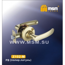Ручка-защелка MSM Locks фалевая межкомнатная Z102-M