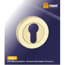 Накладка на цилиндр MSM Locks NB1