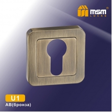Накладка на цилиндр MSM Locks U1